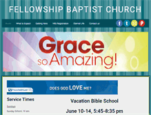 Tablet Screenshot of myfellowshipbaptist.org