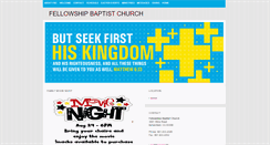 Desktop Screenshot of myfellowshipbaptist.com