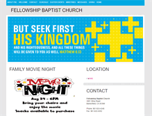 Tablet Screenshot of myfellowshipbaptist.com